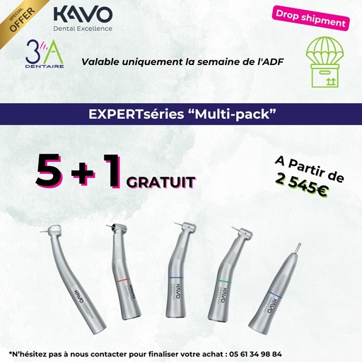 KaVo "Multi-Pack" - EXPERTseries - 5 + 1 GRATUIT